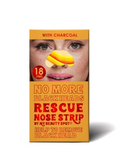 My Beauty Spot Nose Strips for Blackheads 18 Pcs Nose Pore Strips Blackhead Remover For Face in Fun Colorful Designs