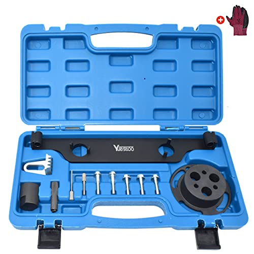 Yuesstloo Camshaft Actuator Locking Timing Tool Kit, Compatible with GM Ecotec Buick Chevrolet 2.0 2.4 Engine - Replace EN48953, Upgraded Cam Phaser Retainer Water Pump Sprocket Retainer Holding Tool - Image 1