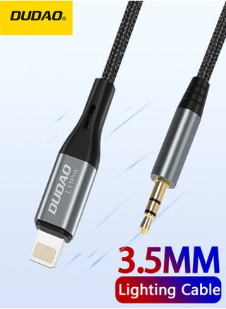 Lightning to 3.5mm Audio Adapter, A Must for Live streaming, Excellent Sound Quality Restoration, Super Compatible And Durable Design, 1 Meter - pzsku/Z69D8719DD9ACE268D037Z/45/1750228425/f5cb4e7e-ff30-45d9-aae9-e81e00fd7254