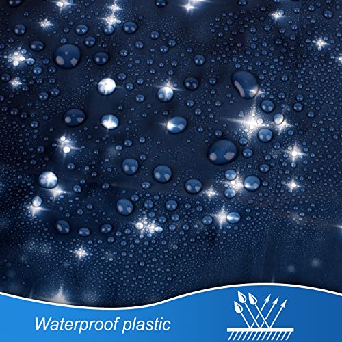 Joyberg 2 Pack Space Tablecloth, Plastic Galaxy Table Cloth All Printed Starry Sky, Waterproof Oil Proof Galaxy Party Tablecloth Star Table Cloth (54'' x 108'') - Image 3