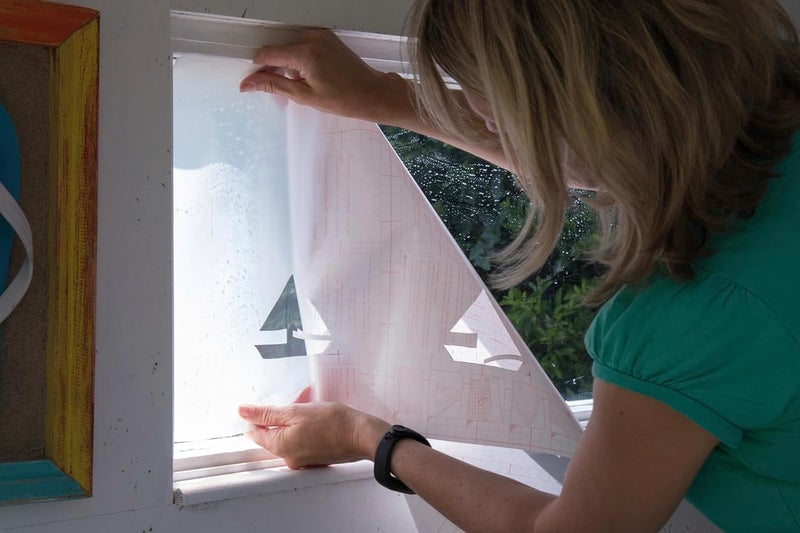 d-c-fix Privacy Glass Static Cling Window Film - Frost - Image 4