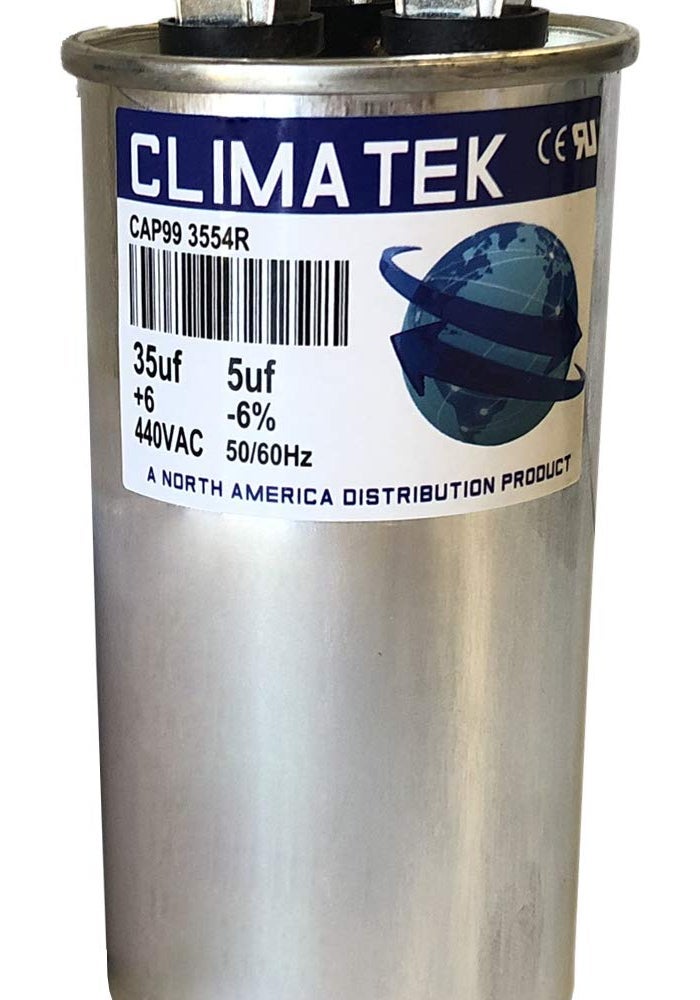 ClimaTek كليما تيك 97F9834-35 مكثف مزدوج التشغيل 35 + 5 ميكروفاراد 370 فولت VAC - Image 2