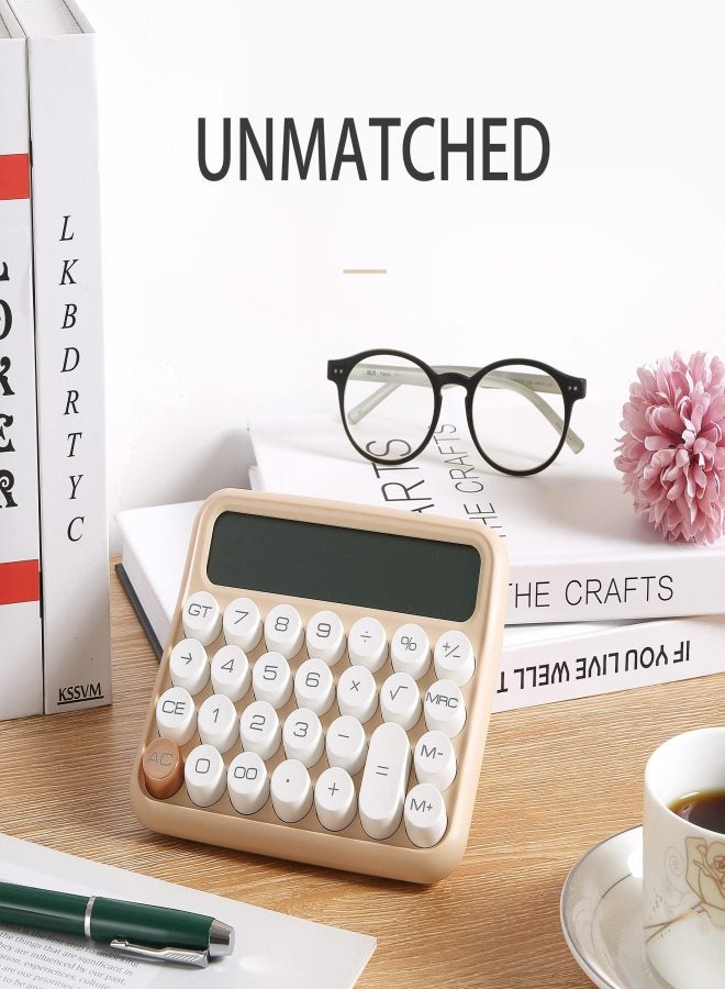 آلة حاسبة قياسية 12 رقمًا، شاشة كبيرة لسطح المكتب وأزرار كبيرة، آلة حاسبة بشاشة LCD كبيرة للاستخدام في المكتب والمدرسة والمنزل والعمل، وضع السكون التلقائي - Image 2