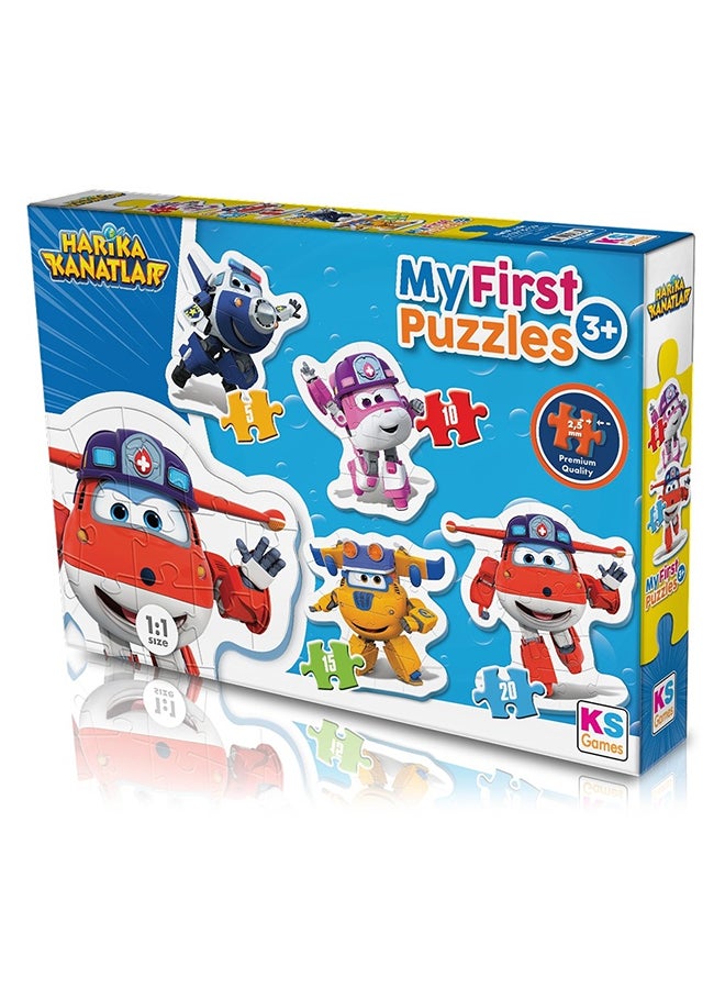 كيه إس جيمز بازل الطائرات الخارقة - 4 في 1 - 50 قطعة - HK10304 - Image 2