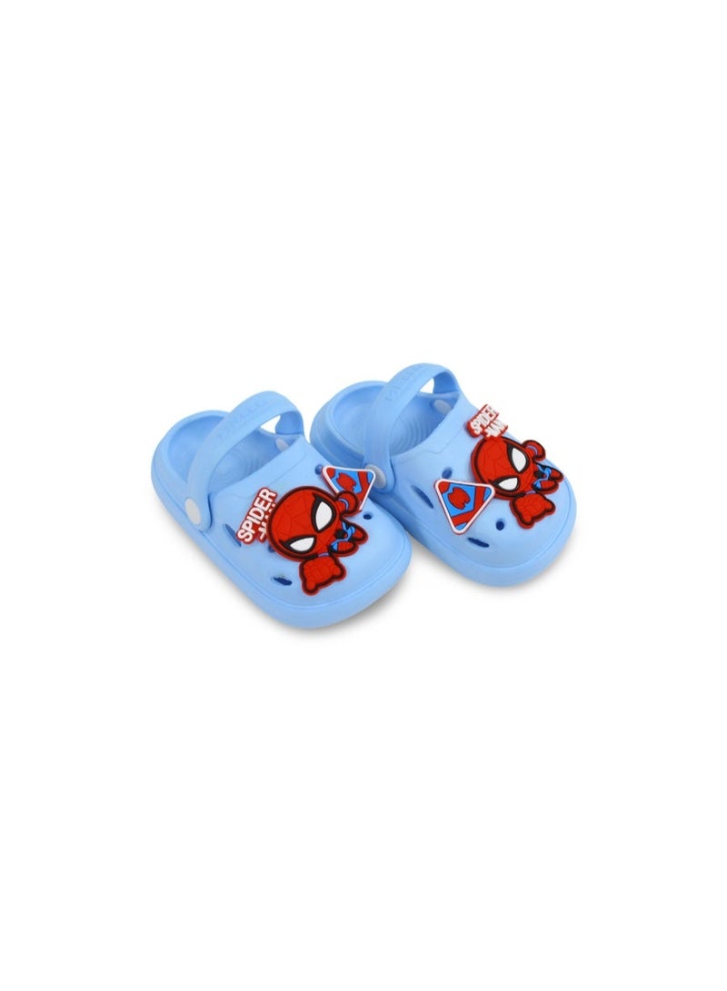 Baby Boys Rubber Crocs – Spider-Man Design - Image 1