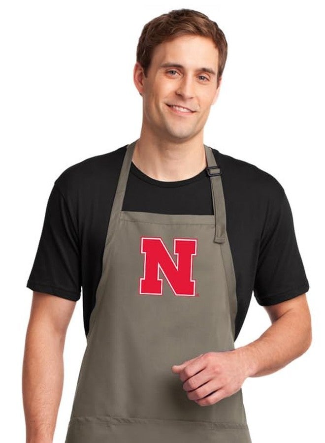 Broad Bay University of Nebraska Apron BEST Nebraska Huskers Logo Gift for Man or Woman Him Her - Image 3