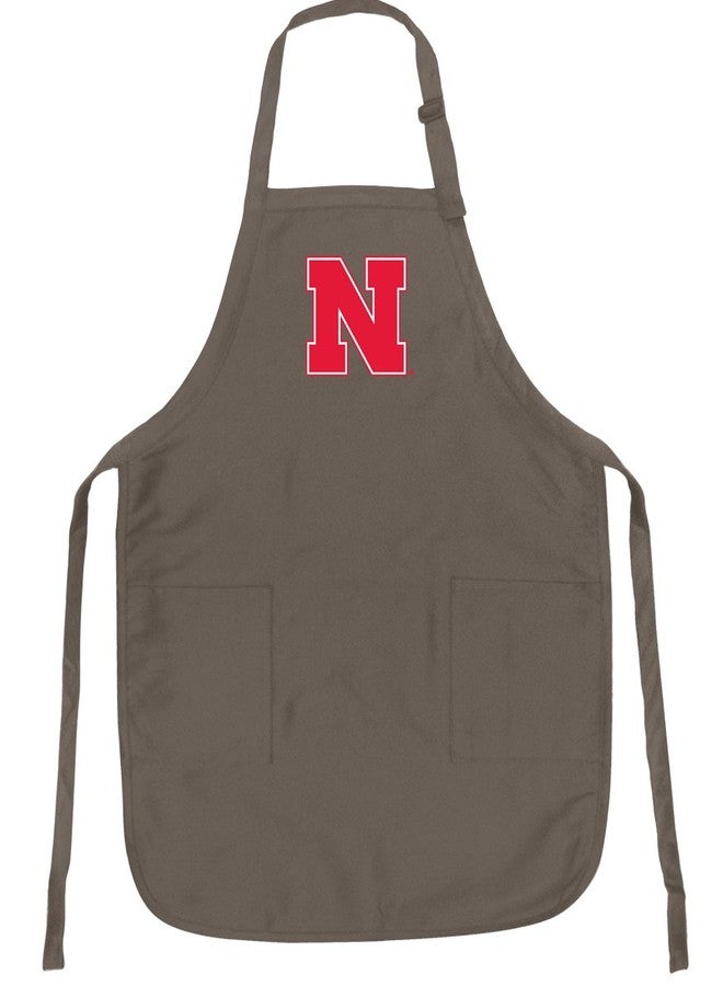 Broad Bay University of Nebraska Apron BEST Nebraska Huskers Logo Gift for Man or Woman Him Her - Image 2