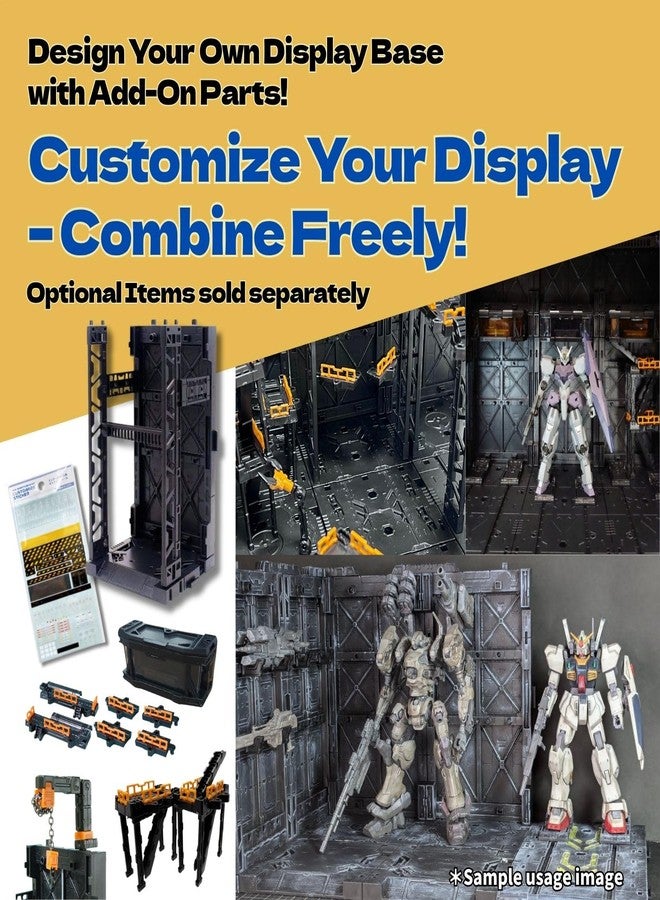 Someie Plastic Model Display Items Set (Catapult Base, Display Stand, Alligator Clips ×2) - Image 5