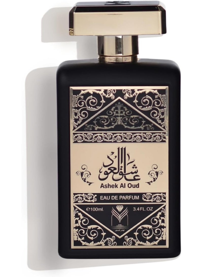 ALMAS PERFUMES Ashek Al Oud Perfume by Almas Perfumes 100ml - Image 1