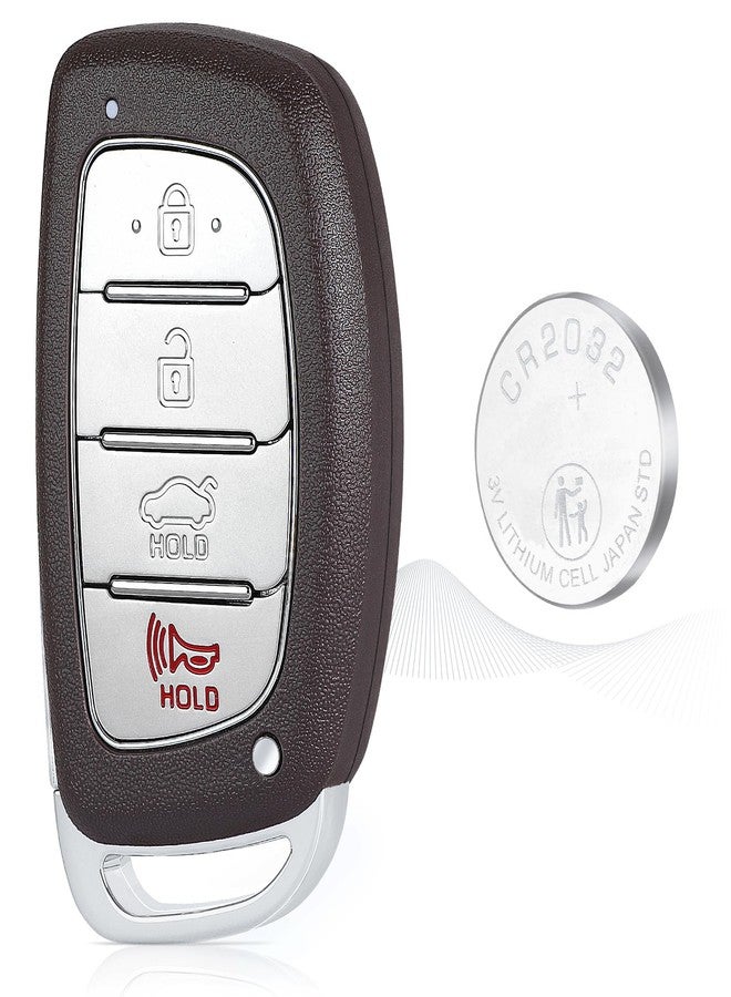 Beefunny Keyless Entry Key Fob Replacement for Hyundai Sonata 2015 2015 2016 2017 FCC ID: CQOFD00120 P/N: 95440-C1000N 95440-C1001 95440-C1000 Smart Remote Car Keyfob - Image 1