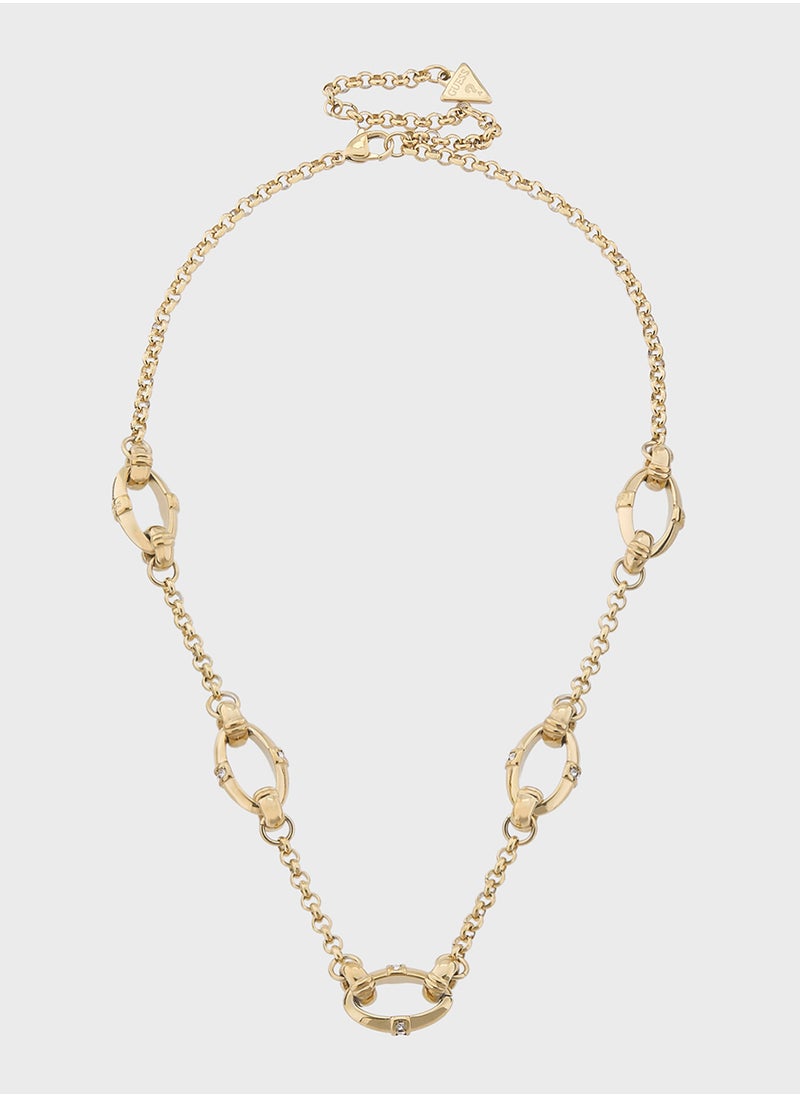 GUESS Bamboo Short Necklace  - Image 1