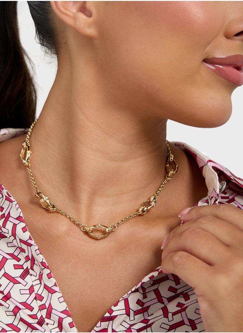 GUESS Bamboo Short Necklace  - Image 5