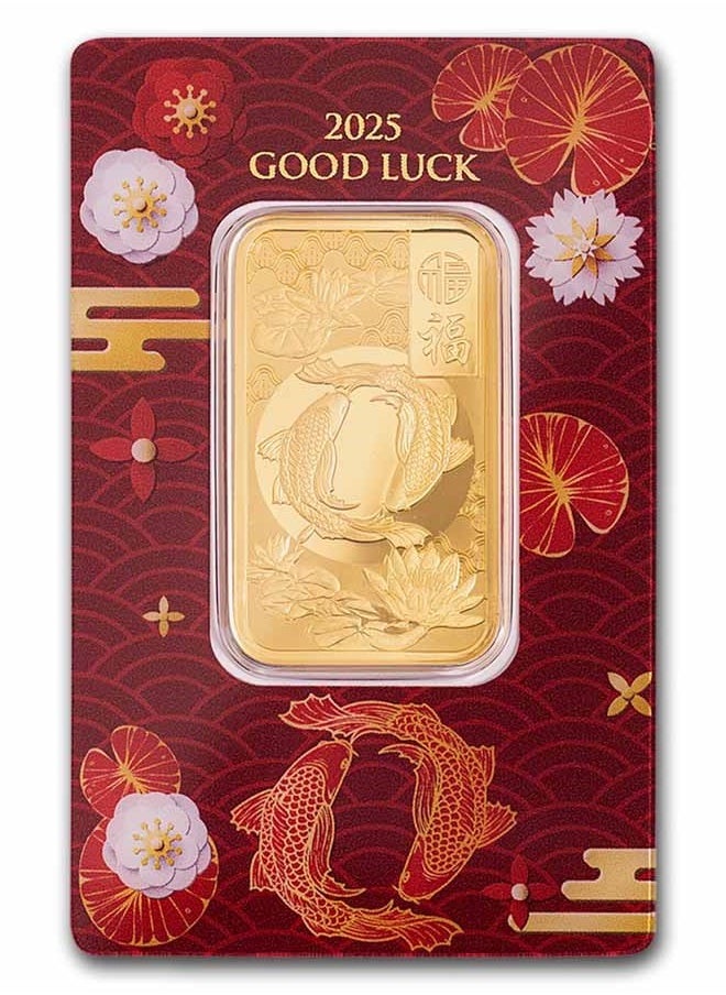 PAMP PAMP Suisse Good Luck Koi Fish Gold 1 oz 9999 Carat  - Image 1