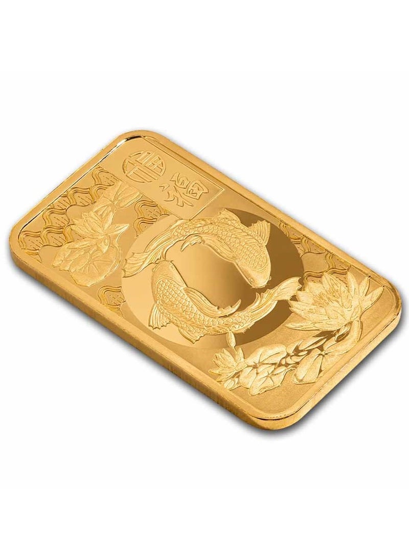 PAMP PAMP Suisse Good Luck Koi Fish Gold 1 oz 9999 Carat  - Image 5