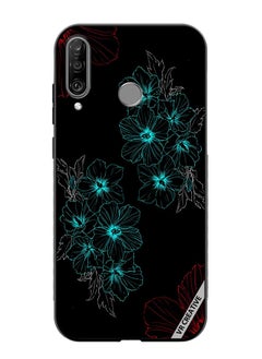 VR CREATIVE Protective Case Cover For Huawei P30 Lite Flower Design Multicolour  - Image 1