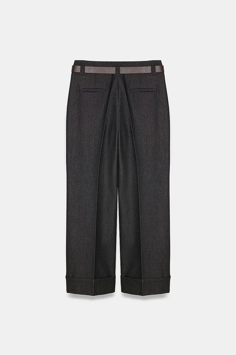 Dilvin Charcoal Grey DILVIN Women's Straight-Leg Pants for Women | Best Price UAE