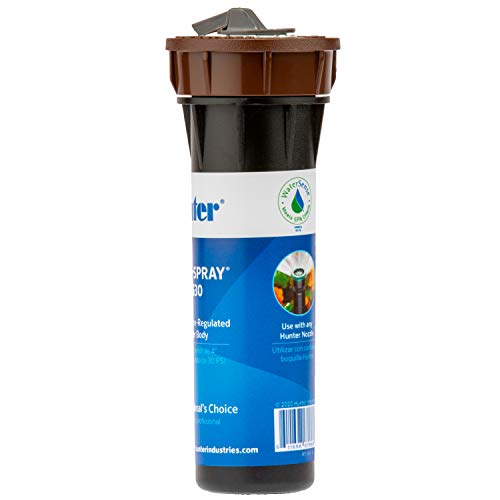 Hunter Industries Hunter 4" Pop Up Sprinkler Head, Pressure Regulated 30 PSI, Heavy Duty, WaterSense Certified, Leak Resistant, MP Rotator Compatible, Lawn, Yard, Garden Irrigation - Image 2