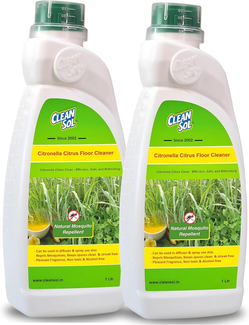 Cleansol Citronella Citrus Floor Cleaner - 2 Ltr - Image 2