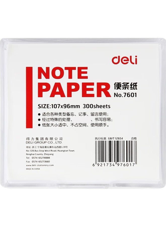 Deli 107×96Mm Sticky Notes With Box, Memo Pads, Office Supplies, 7601 - Image 2