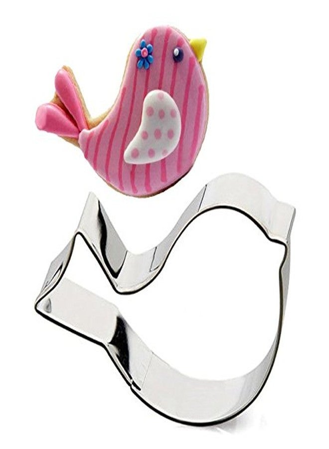WOTOY Bird Biscuit Cookie Cutter Mold - Stainless Steel - Image 1
