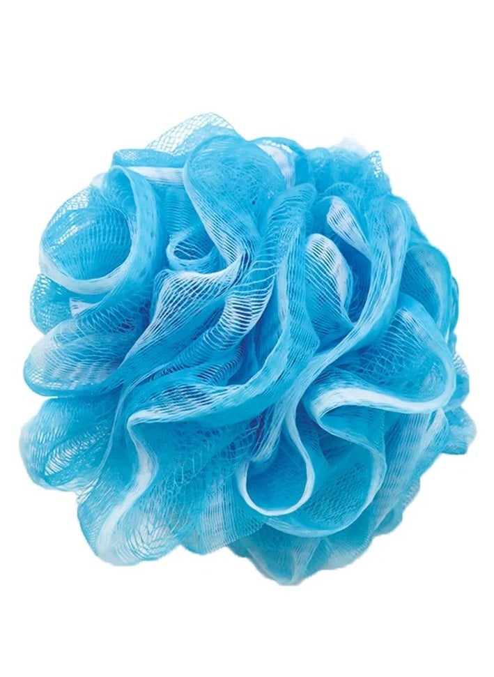 VIO 4 Pack Soft Fluffy Gentle Exfoliating Bath Ball Mesh Body Scrub Mesh Loofah Shower Sponge Ball Pouf Shower Ball Scrubber Exfoliator Mesh Sponge Body Cleansing Bath Bubble Ball  - Image 3