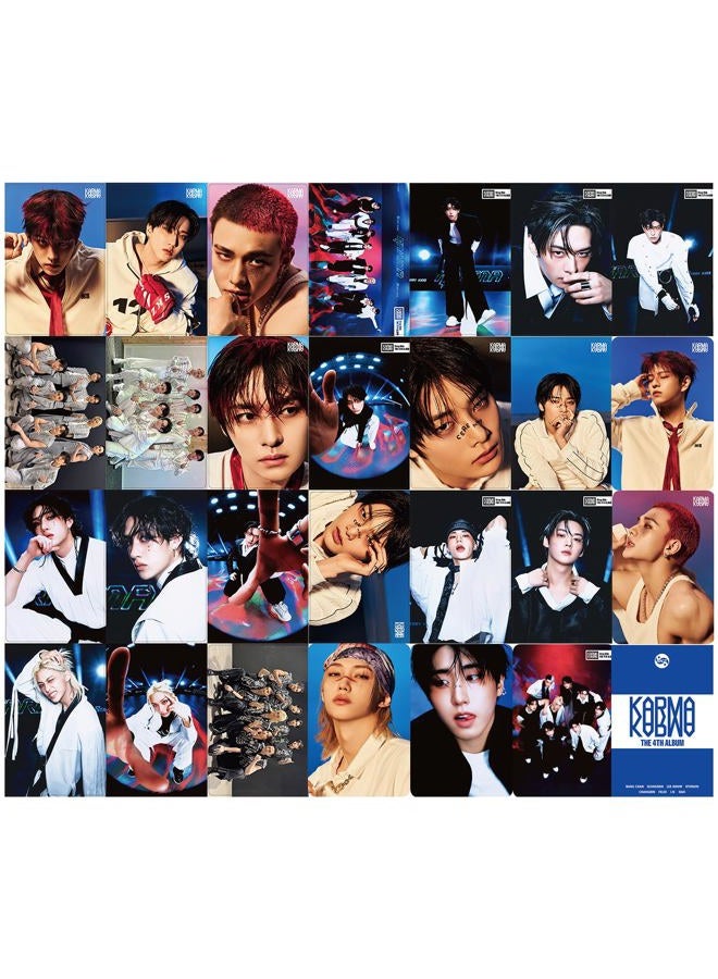 KPOPBP Karma Photocards 4th Album Cards 55 PCS SKZ Gift Merch Lomo Card Set Gift for Boys and Girls - Image 4