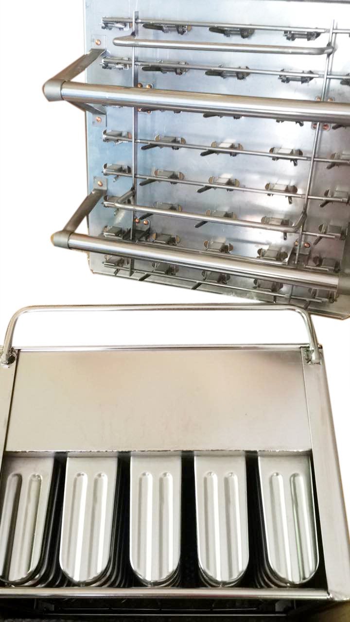 pizety 40pcs Stainless Steel Ice Pop Molds - 80ml, Includes 40 Popsicle Molds Metal Ice Lolly Commercial Popsicle Molds machine ice Cream Mold - Image 4
