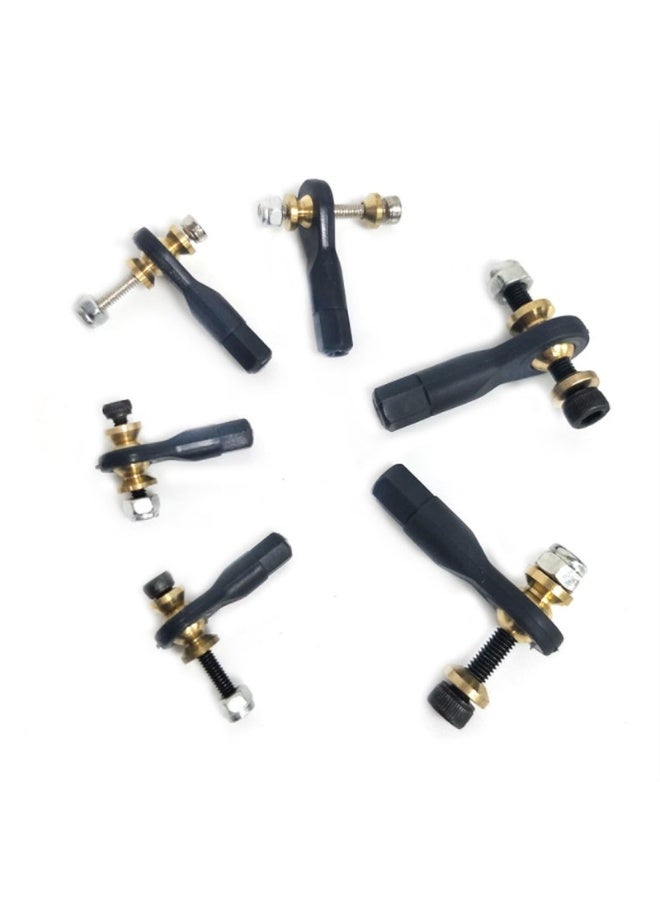 10 PCS Lever Steering Linkage Tie Rod End Ball Head End for RC Helicopter  - Image 4