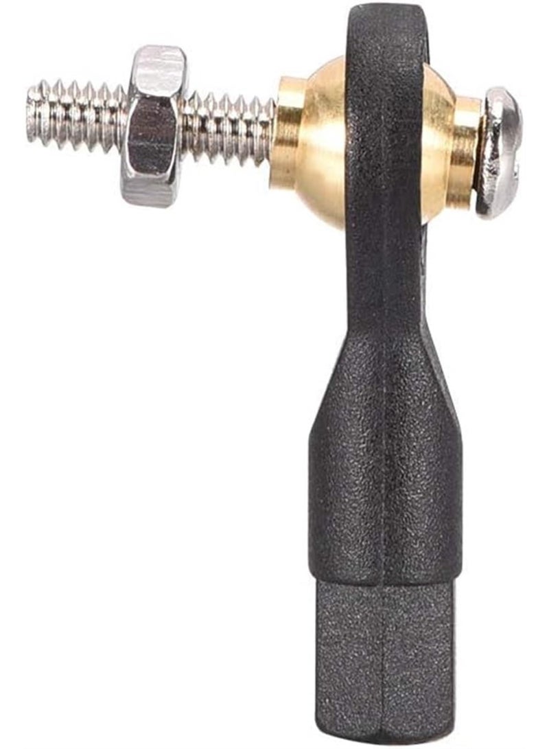 10 PCS Lever Steering Linkage Tie Rod End Ball Head End for RC Helicopter  - Image 2