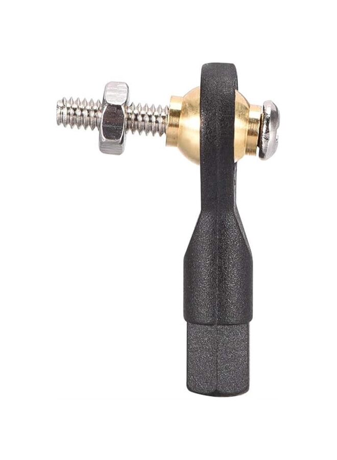 10 PCS M2 2.0xL19mm Lever Steering Linkage Tie Rod End Ball Head End for RC Helicopter (Size : A)  - Image 2