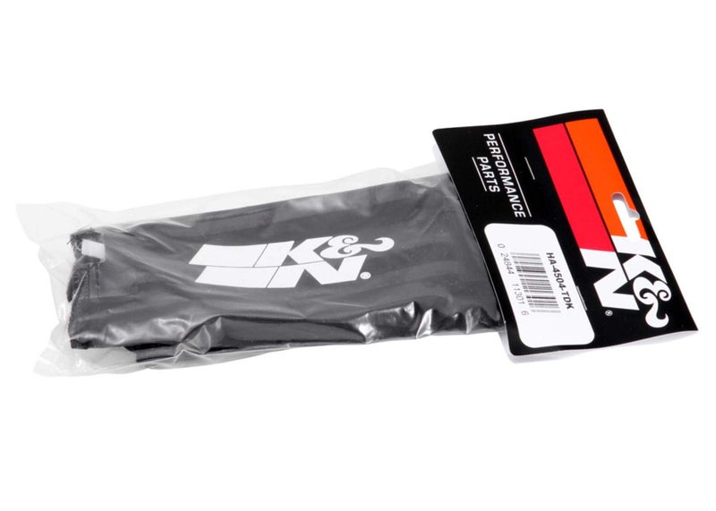 K+N K&N HA-4504-TDK Black Drycharger Filter Wrap - For Your K&N HA-4504-T Filter - Image 1