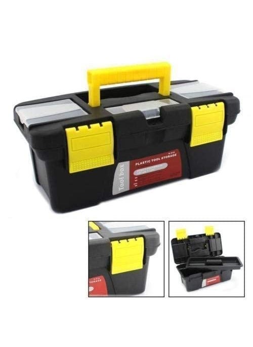 Vroxy Vroxy Adjustable Mini Hardware Tool Kit Box Organized Plastic Garage Use Screwdriver Wrench tool Stationary Stuff Storage Box 1Pcs  - Image 5