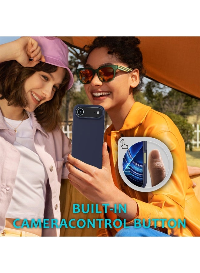 BORTONY iPhone 17 Air Cover Jelly Silicone Slim Cover for iPhone 17 Air with Inside Microfiber Lining Shockproof Protective Phone Case for iPhone 17 Air 6.6 inch - Image 5