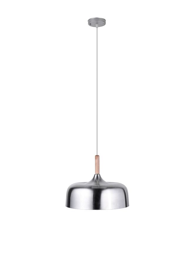 El Rawda Lighting Romba Ceiling Lamp | modern decorative LED E27 pendant light ceiling lamp hanging | suitable for any room | Color: Chrome | Size: 70x33x70 cm - Image 1
