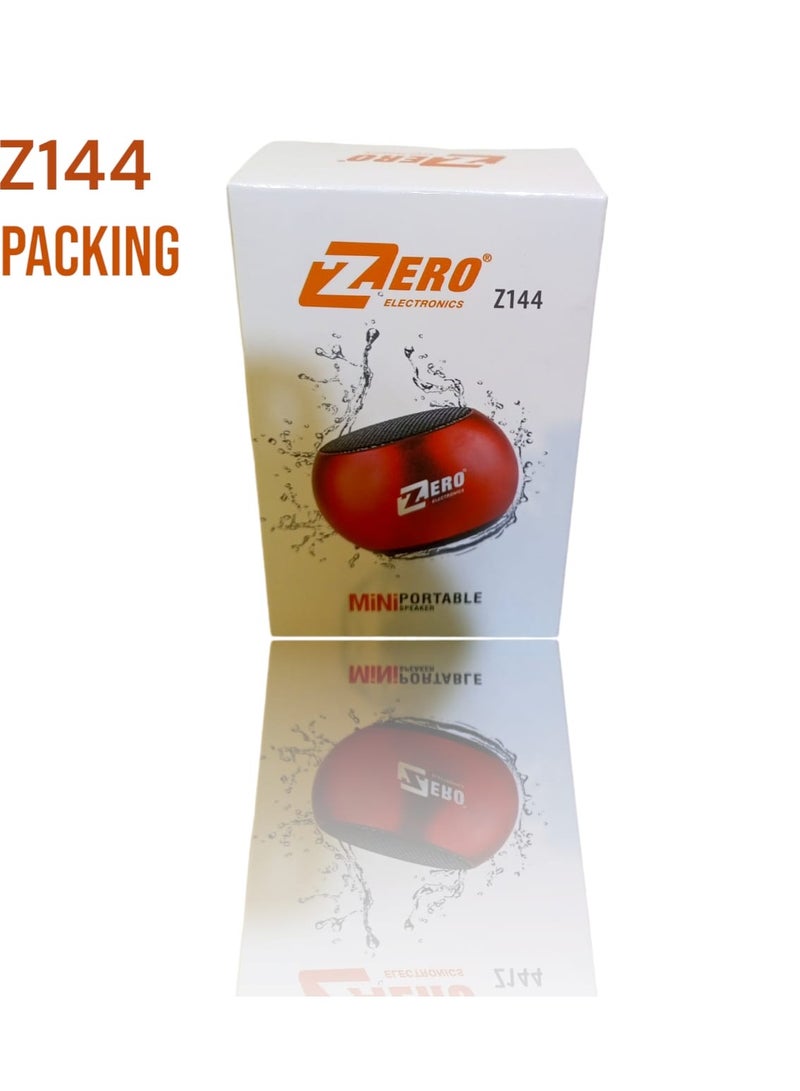 زيرو Z144 مكبر صوت بلوتوث محمول صغير أزرق - Image 3