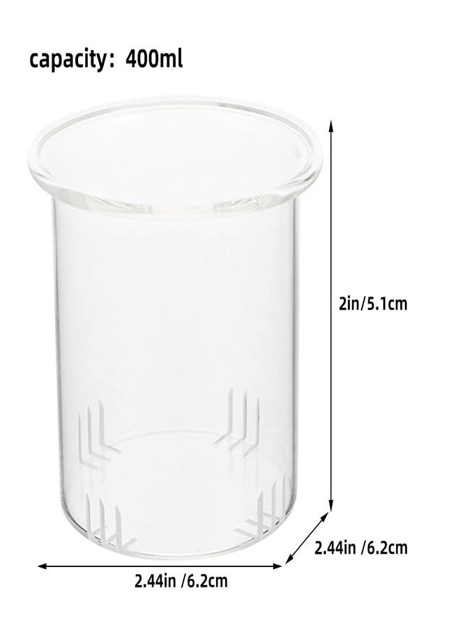Amosfun Glass Tea Strainer for Loose Leaf Brewing Tea Infuser Filter Replacement for Teapot Accessories Capacity - Image 2