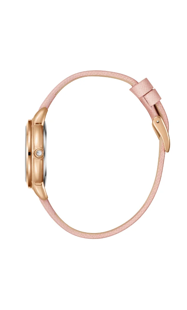 لي كوبر Women's Leather Analog Watch LC08025.420 - 32 mm