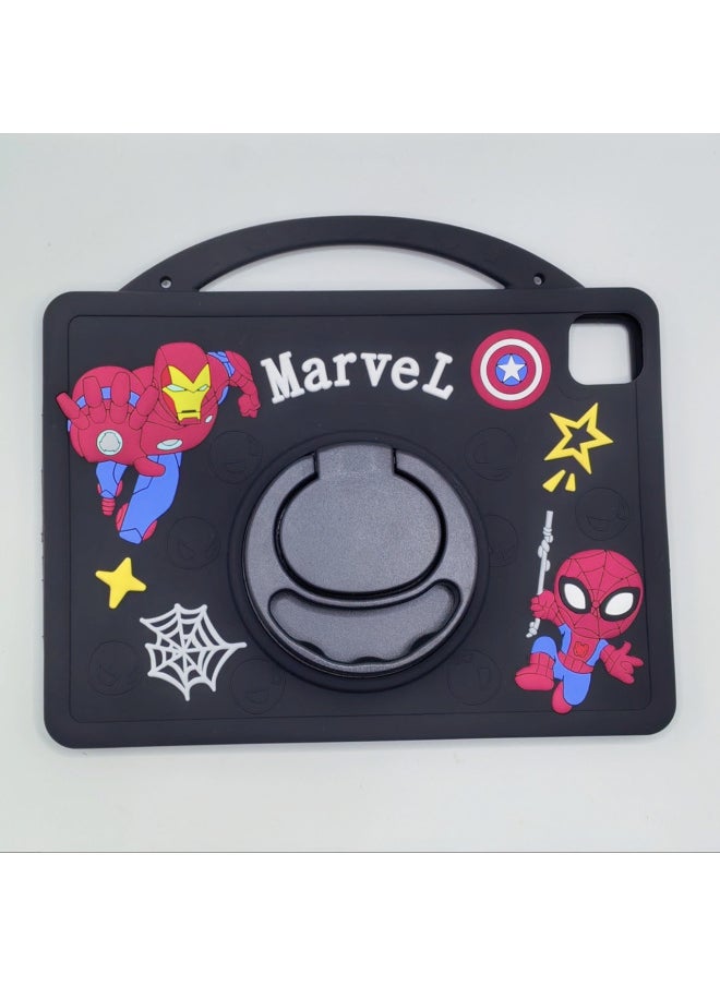 For IPad Spider-Man Protective Case Iron Man Samsung A9 Transonic Silicone Case Tablet Case-Color:Single Shell-Applicable Models:Xiao Mi7/For Xiaomi Pad 7 Pro- 11.2inch