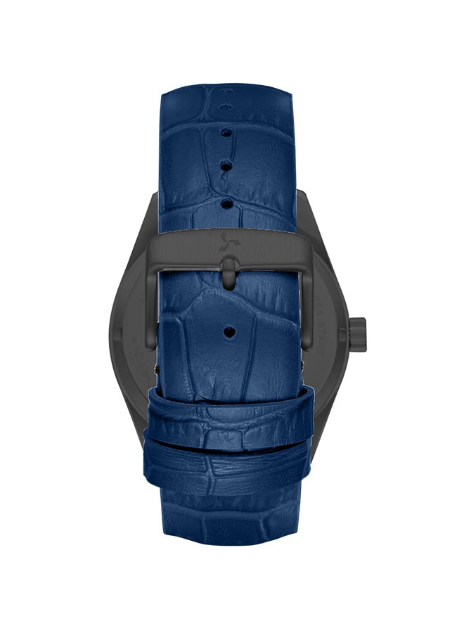 TORNADO Men's Genuine Leather Multi Function Watch T25102-XLNN - 42.5 mm - Image 3