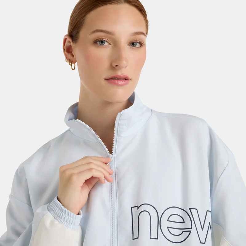 New Balance Women's Graphic Woven Jacket