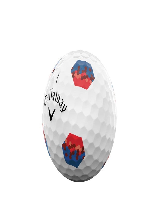 Callaway Golf Chrome Tour X Golf Balls (True Track (Blue/Red) - Image 2