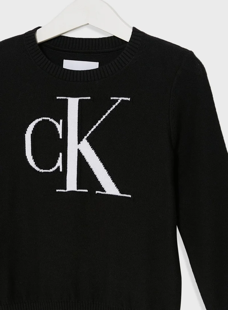 Calvin Klein Jeans Kids Monogram Sweater