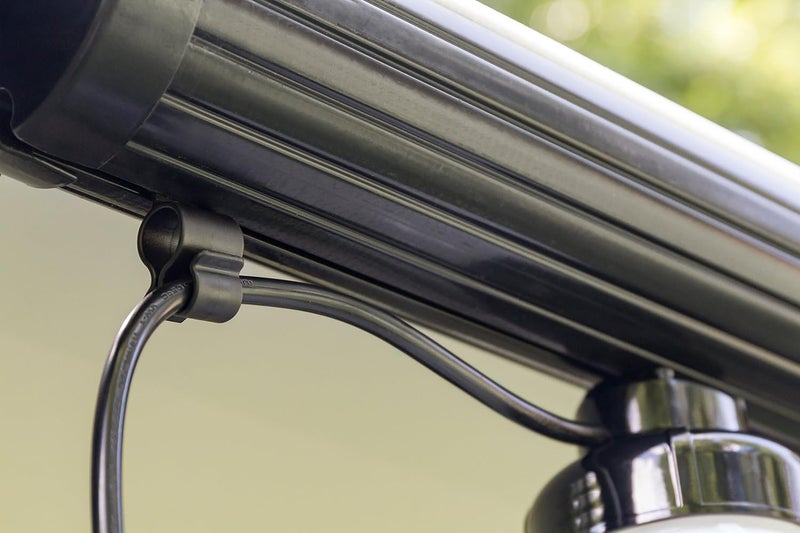 Camco Black Standard Awning Clip for Rope Light - 10 Pack - Image 2