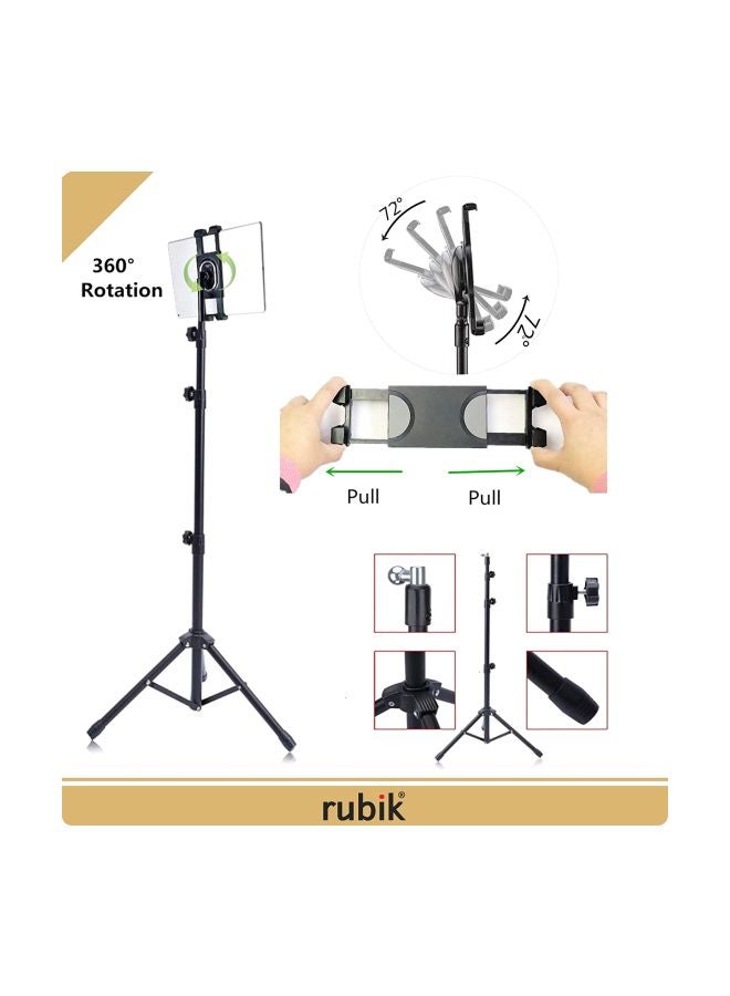 Adjustable Tripod Holder Stand Black - Image 2