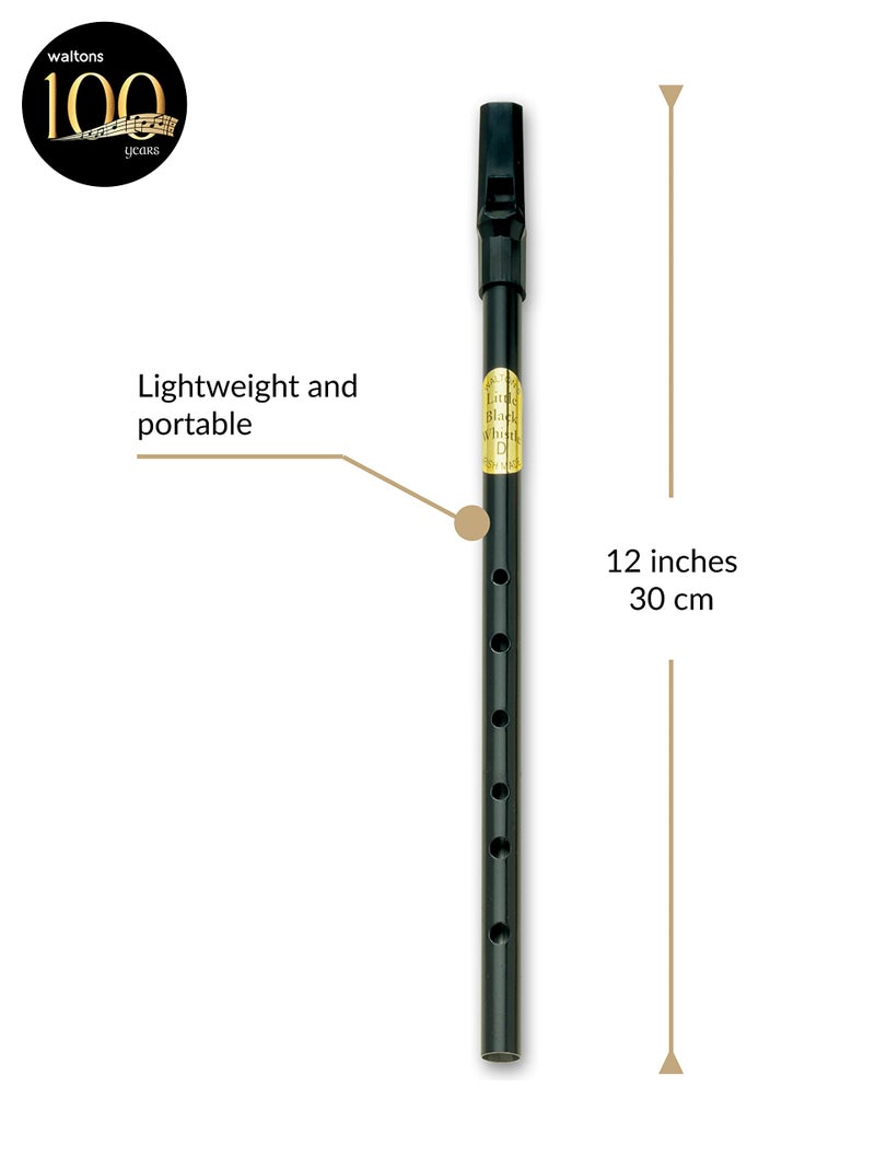 Waltons Irish Tin Whistle in Key of D – Waltons Little Black Penny Whistle, Traditional Celtic Folk Instrument from Ireland – Easy to Play, Great for Beginners and Music Lovers - Image 3
