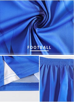Perfii Kids Football Jersey Set - #10 Complete Soccer Jersey Set with 1 Jersey, 1 Short and 1 Pair of Socks, Perfect Gift for Kids Children and Football Fans  - Image 2