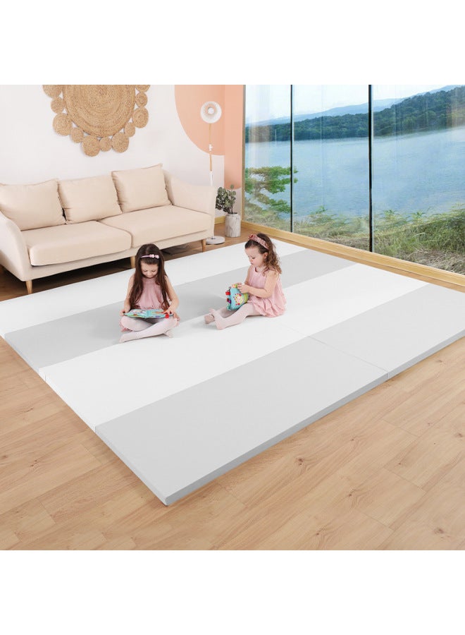 Baby Silicone Crawling Mat Thickened Household Living Room Children's Floor Mat Odourless Seamless Foldable Baby Crawling Mat - Image 1