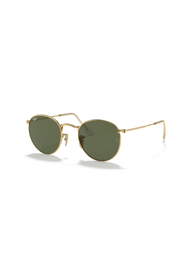 راي بان Men Full Rimmed Round Sunglasses 0RB3447N - Image 1