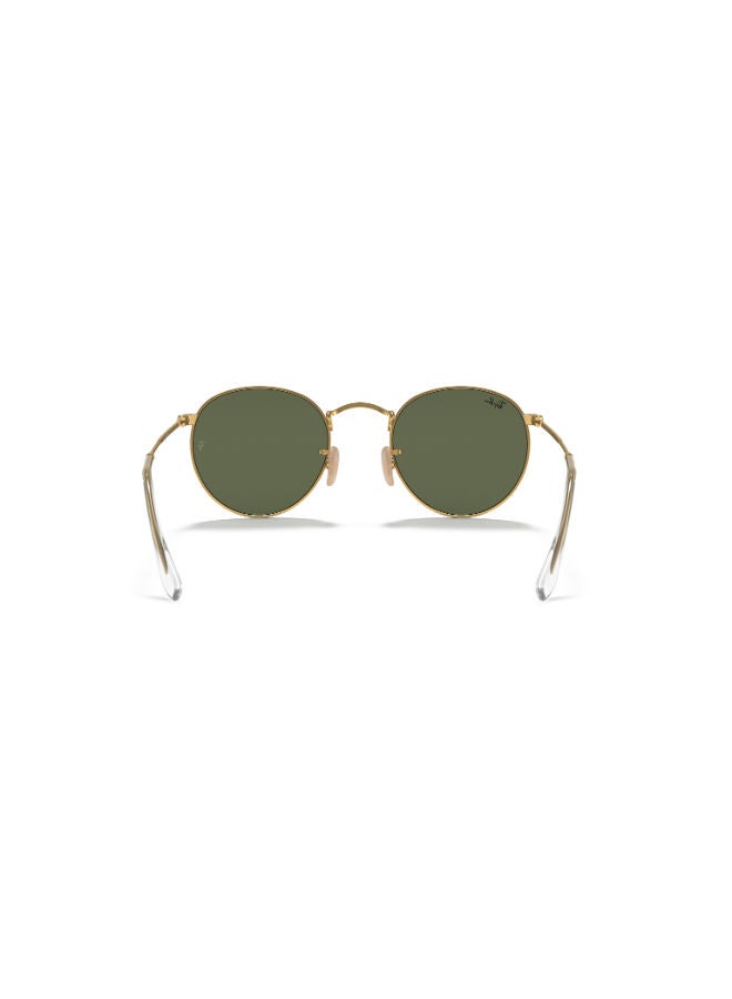 راي بان Men Full Rimmed Round Sunglasses 0RB3447N - Image 4