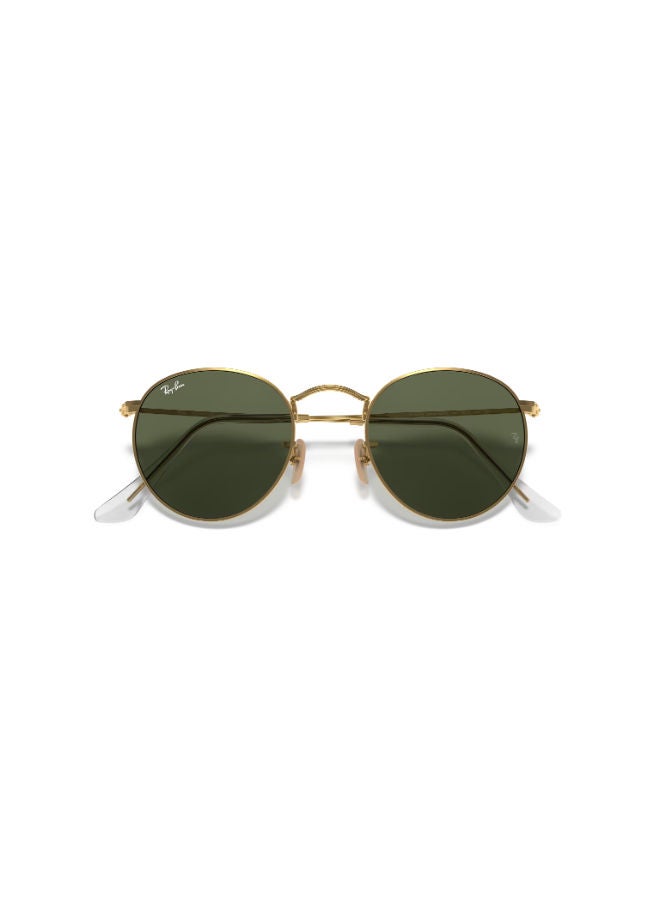 راي بان Men Full Rimmed Round Sunglasses 0RB3447N - Image 5